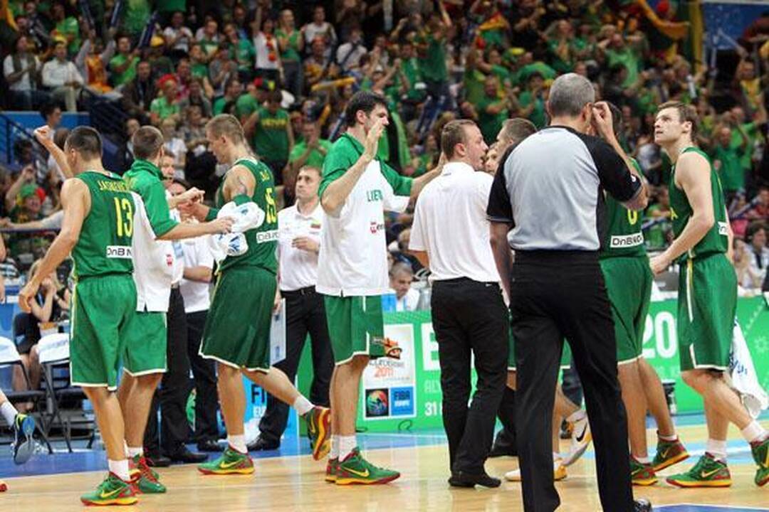Džiaugsmingas antrojo etapo startas - Lietuva - Serbija: 100:90