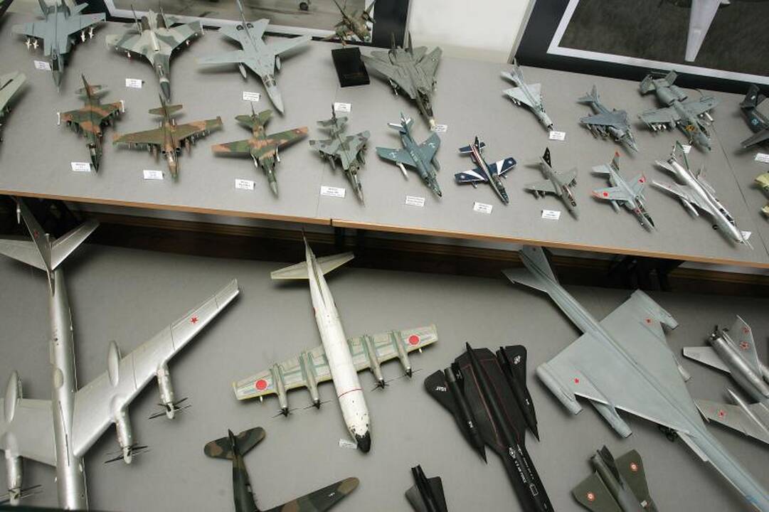 Aviacijos muziejuje puikuojasi apie 700 lėktuvų modelių  