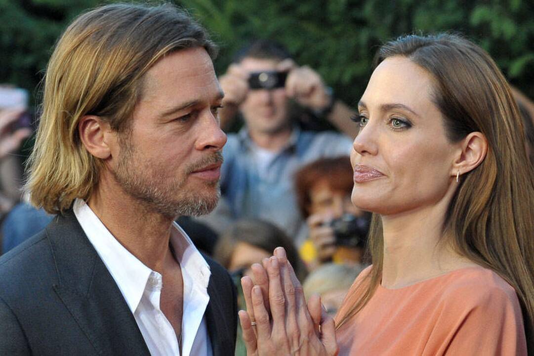 A.Jolie ir B.Pittas nusisamdė visą traukinį nuvykti iš Londono į Škotiją