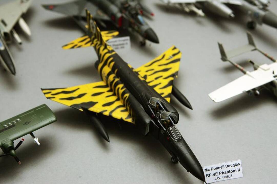 Aviacijos muziejuje puikuojasi apie 700 lėktuvų modelių  