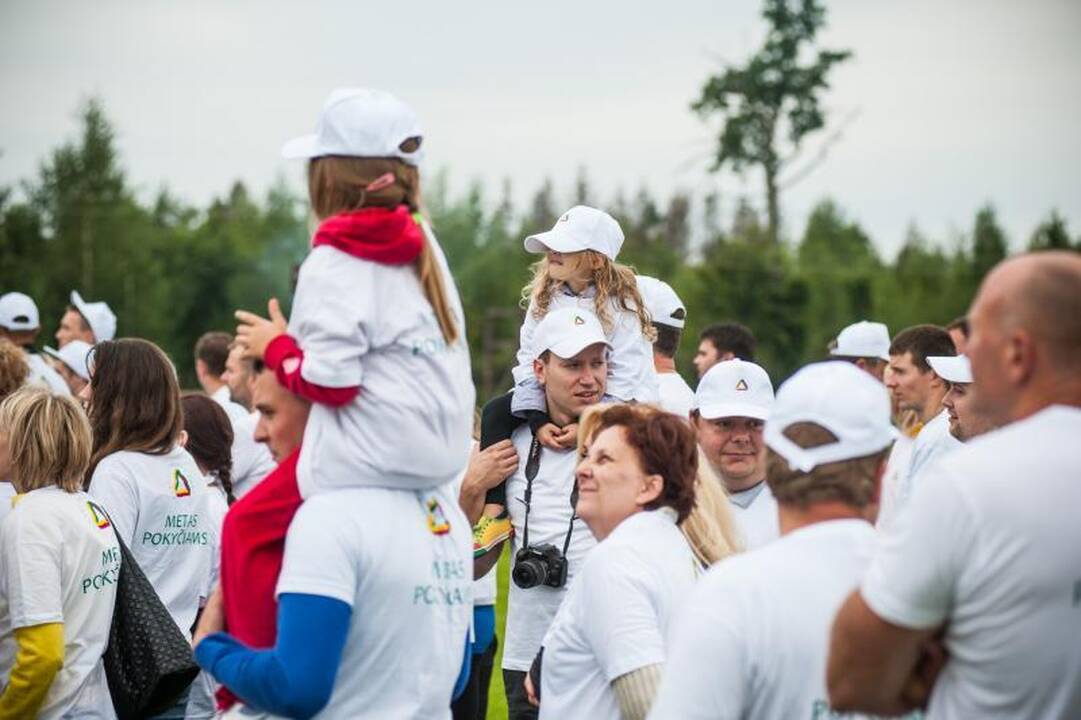 Lietuvos žmonių partija surengė pirmąjį sąskrydį 