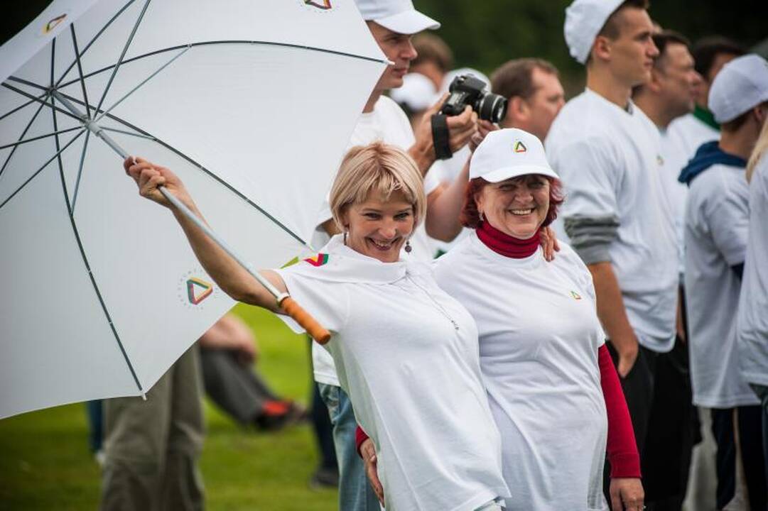 Lietuvos žmonių partija surengė pirmąjį sąskrydį 