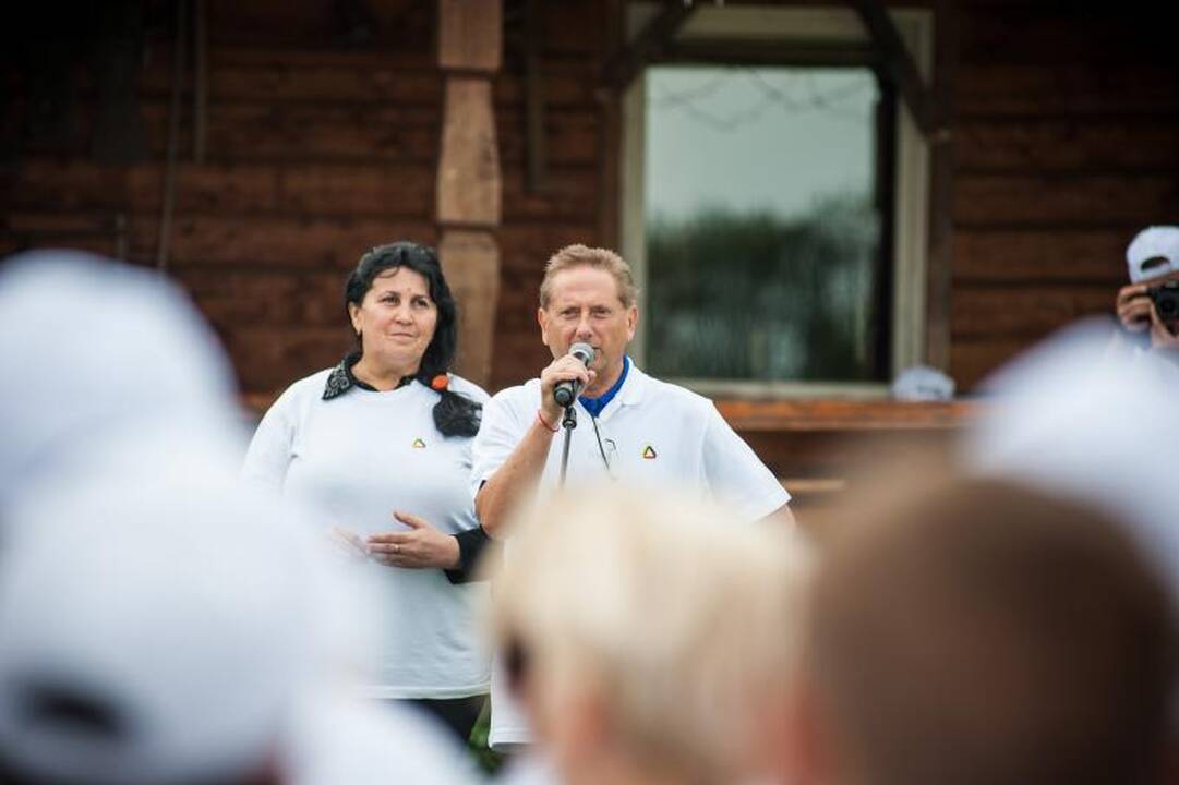 Lietuvos žmonių partija surengė pirmąjį sąskrydį 