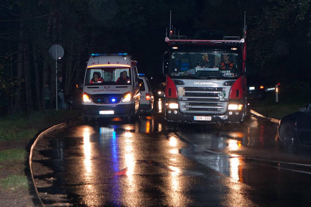 Vilniuje susidūrus dviem automobiliams nukentėjo mažametis