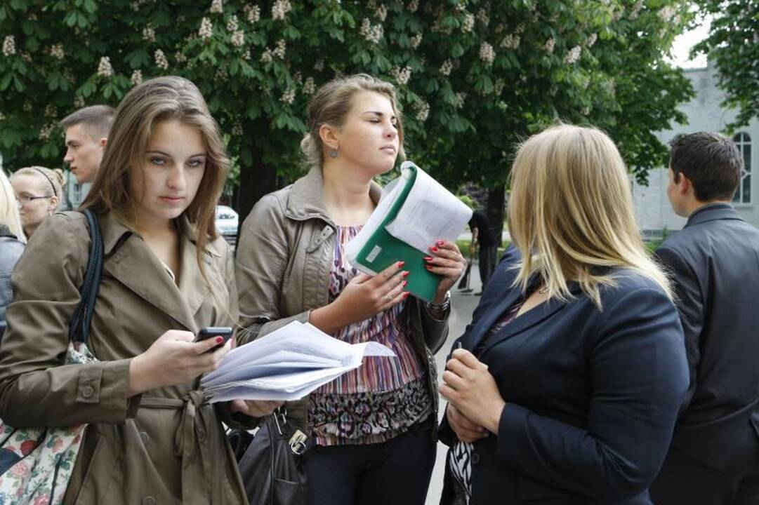 Iš lietuvių kalbos egzamino - tiesiai į ligoninę