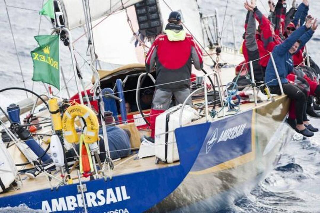 "Ambersail": lietuvių jachtą sulaikė tik ugnikalnio šešėlis