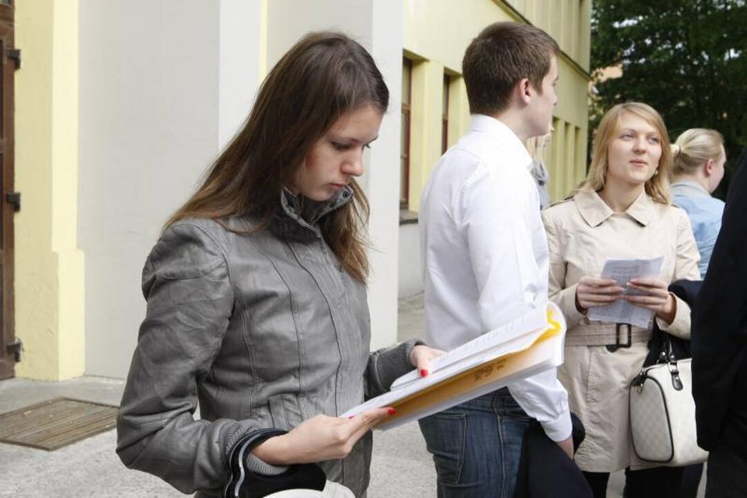Iš lietuvių kalbos egzamino - tiesiai į ligoninę