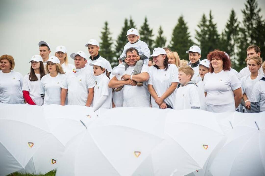 Lietuvos žmonių partija surengė pirmąjį sąskrydį 