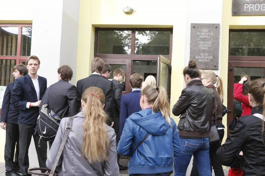 Iš lietuvių kalbos egzamino - tiesiai į ligoninę