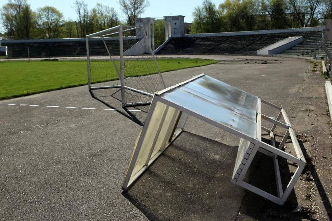 Vandalai nuniokojo Vilniaus „Žalgirio“ stadioną