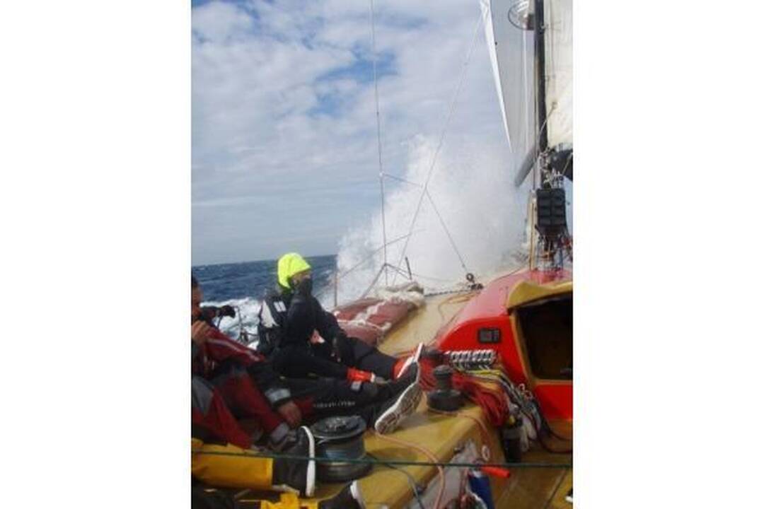 "Ambersail": lietuvių jachtą sulaikė tik ugnikalnio šešėlis