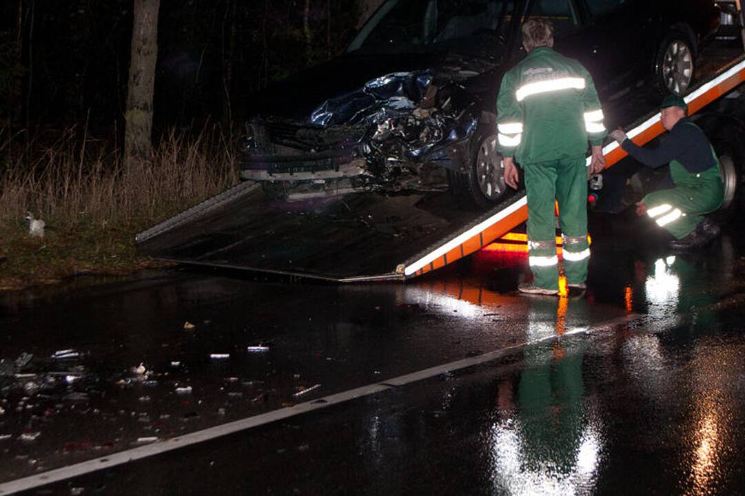 Vilniuje susidūrus dviem automobiliams nukentėjo mažametis