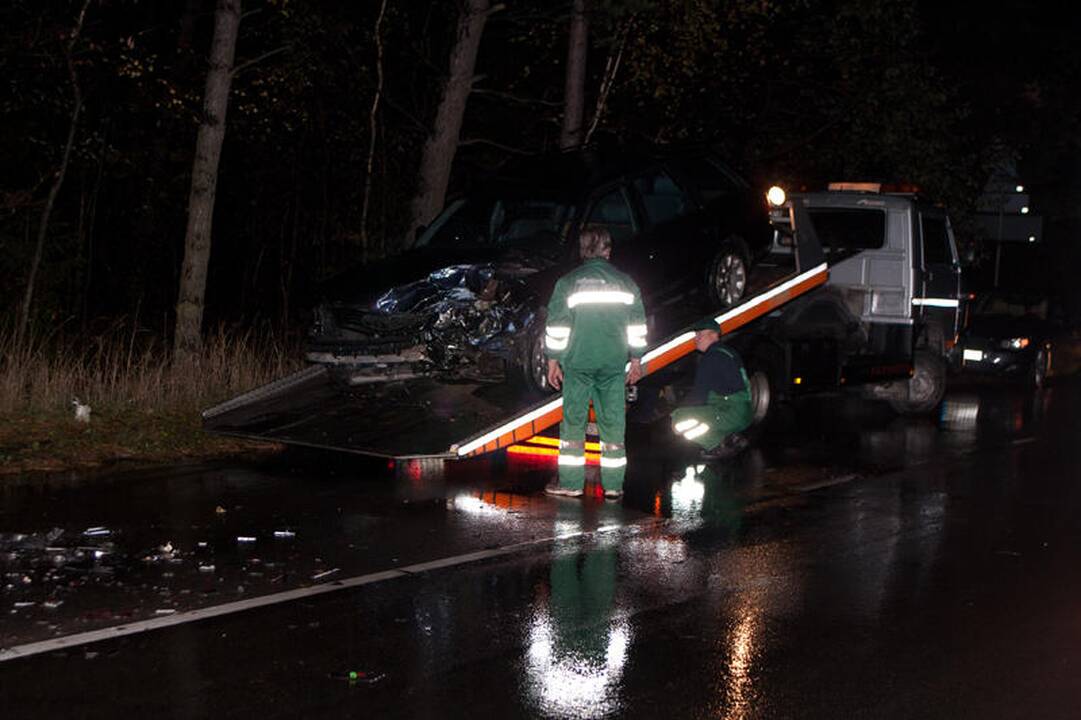 Vilniuje susidūrus dviem automobiliams nukentėjo mažametis
