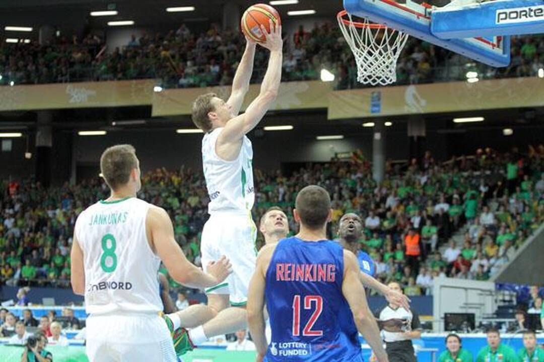 Pirmasis iššūkis: Lietuva - Didžioji Britanija 80:69