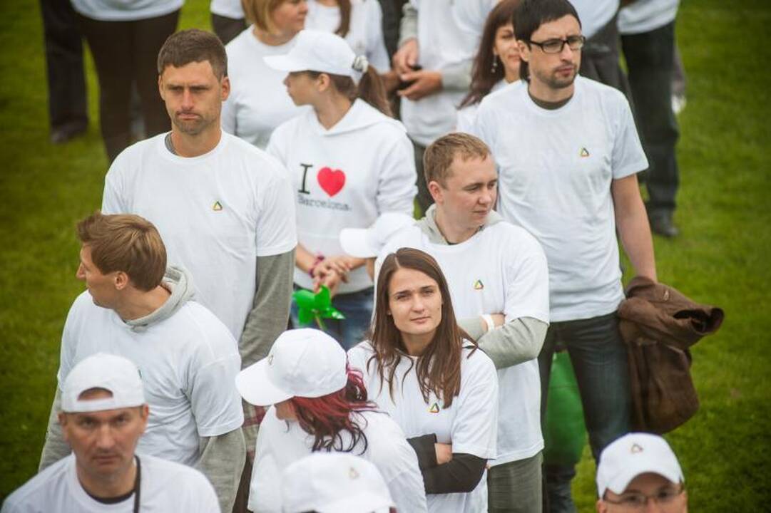 Lietuvos žmonių partija surengė pirmąjį sąskrydį 