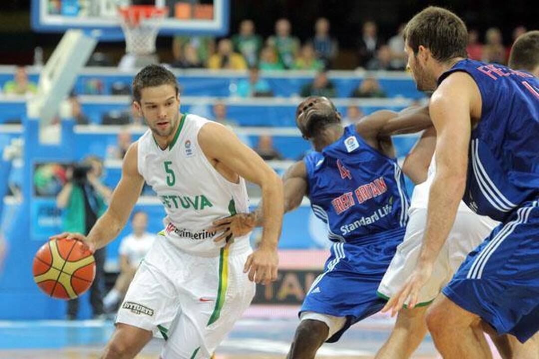 Pirmasis iššūkis: Lietuva - Didžioji Britanija 80:69