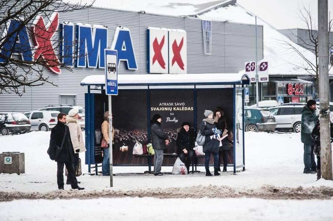 Per savaitgalį pūga surijo trečdalį druskos atsargų
