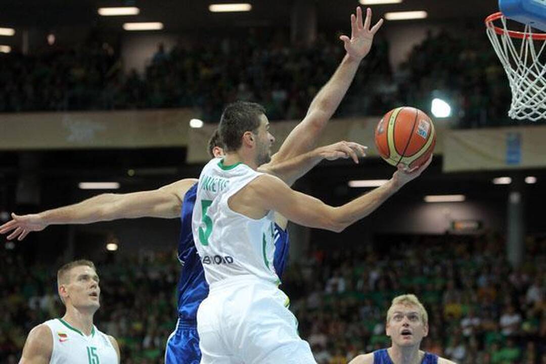 Pirmasis iššūkis: Lietuva - Didžioji Britanija 80:69