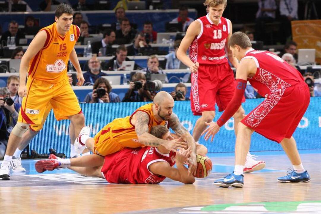Vargais negalais iškovota bronza: Makedonija - Rusija 68:72