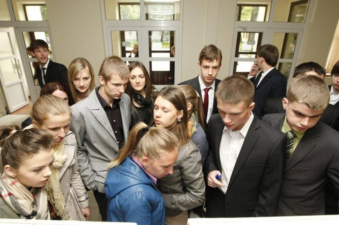 Iš lietuvių kalbos egzamino - tiesiai į ligoninę