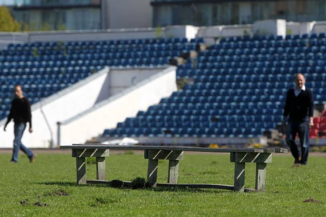 Vandalai nuniokojo Vilniaus „Žalgirio“ stadioną