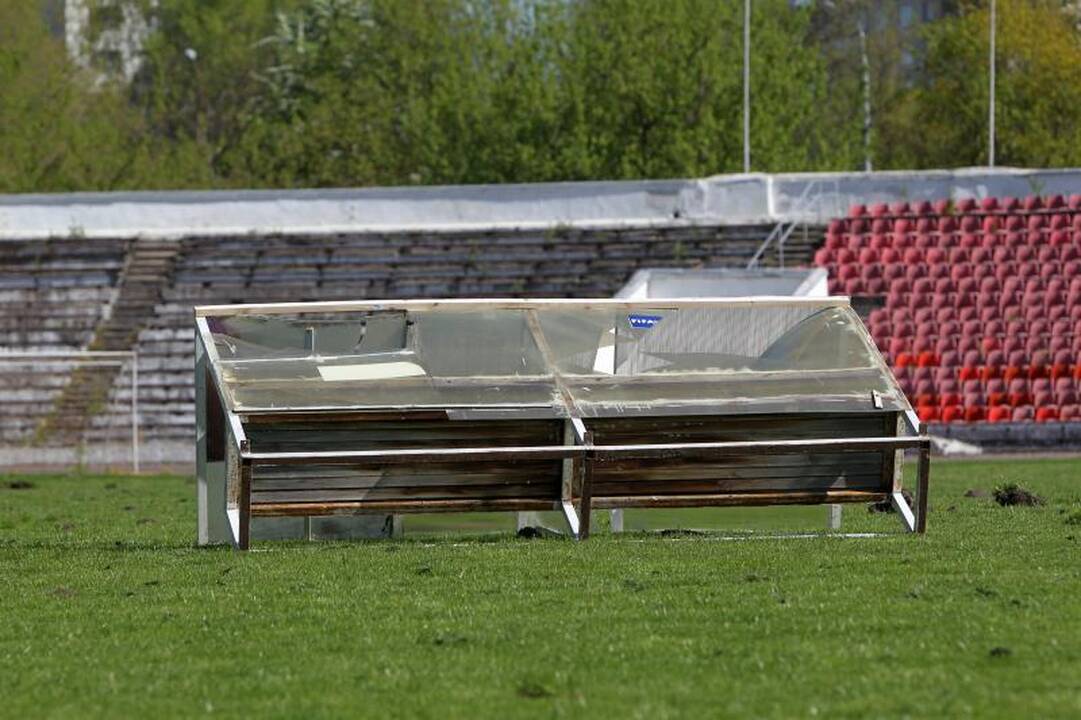 Vandalai nuniokojo Vilniaus „Žalgirio“ stadioną