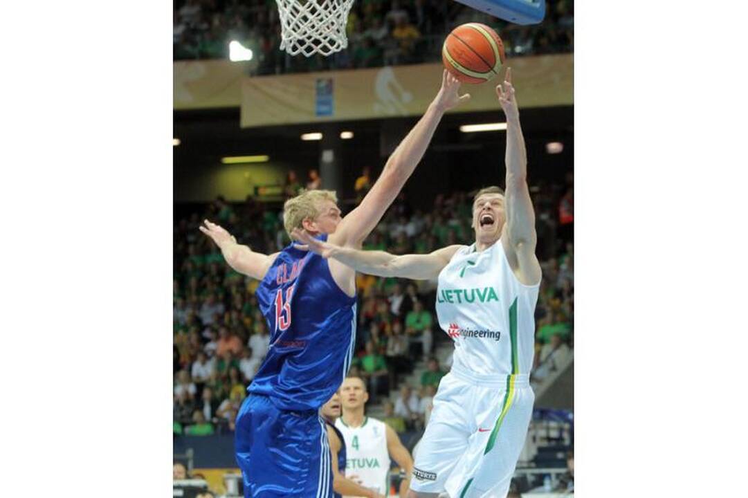 Pirmasis iššūkis: Lietuva - Didžioji Britanija 80:69