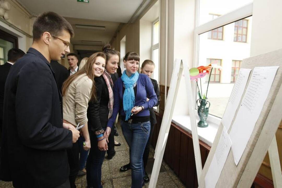 Iš lietuvių kalbos egzamino - tiesiai į ligoninę