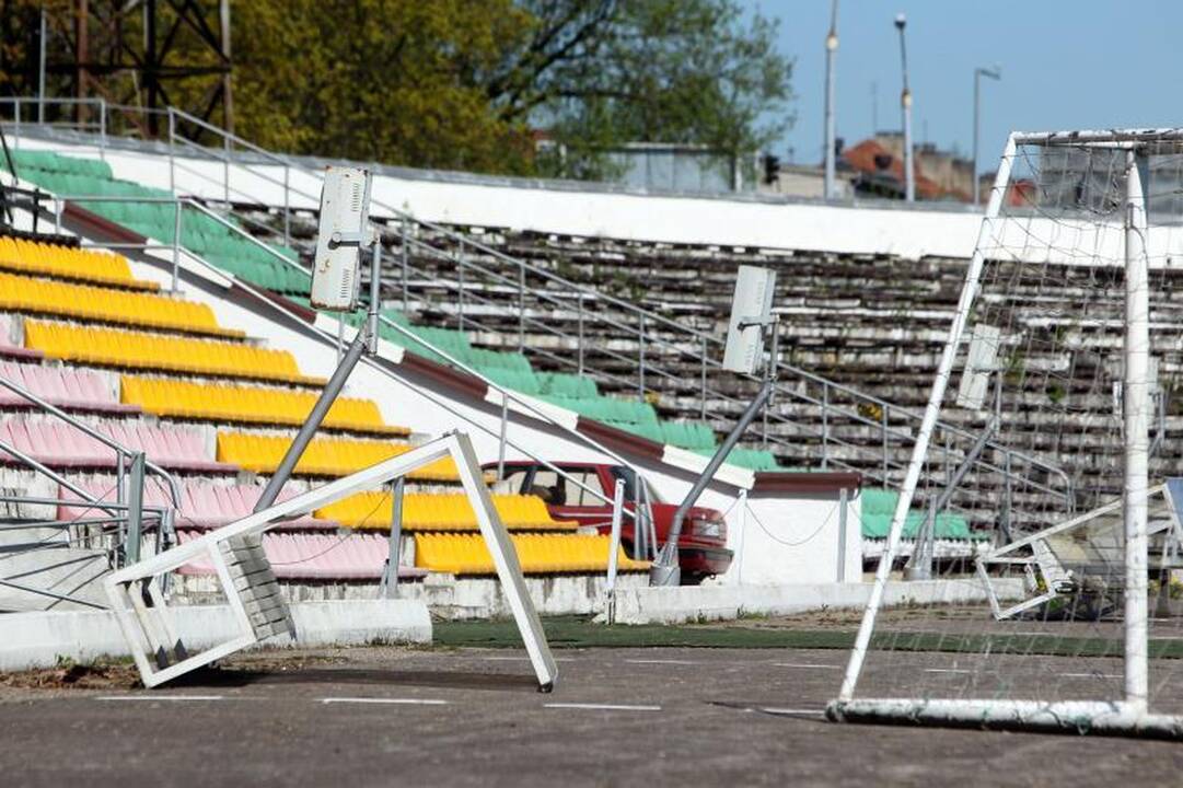 Vandalai nuniokojo Vilniaus „Žalgirio“ stadioną