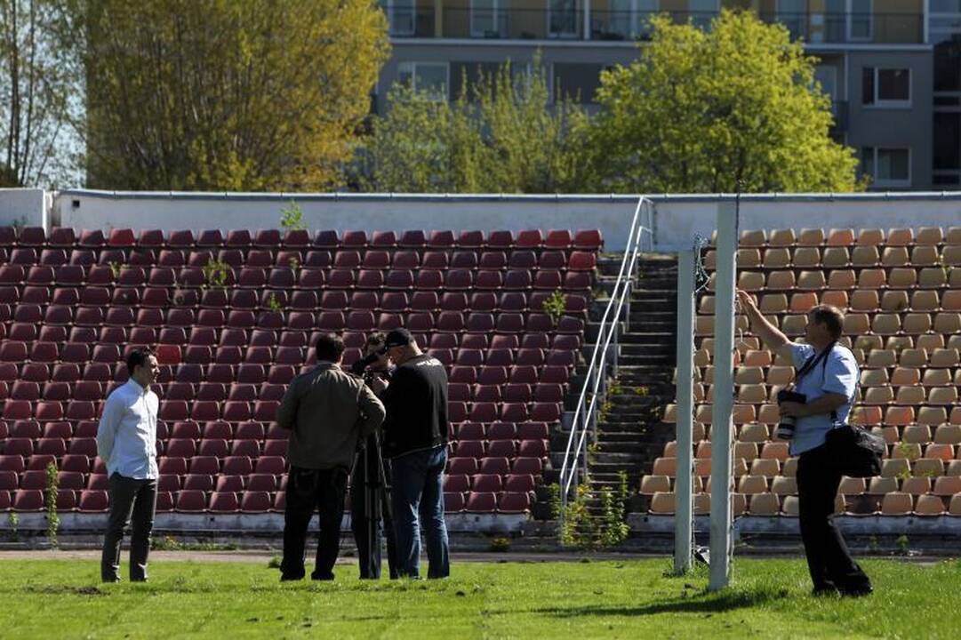 Vandalai nuniokojo Vilniaus „Žalgirio“ stadioną