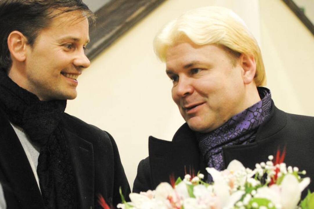 Baleto žvaigždė A.Liepa užsuko į N.Juškos mokyklą