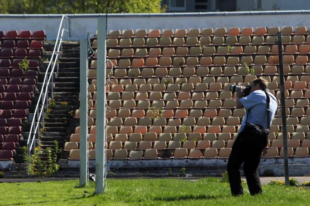 Vandalai nuniokojo Vilniaus „Žalgirio“ stadioną