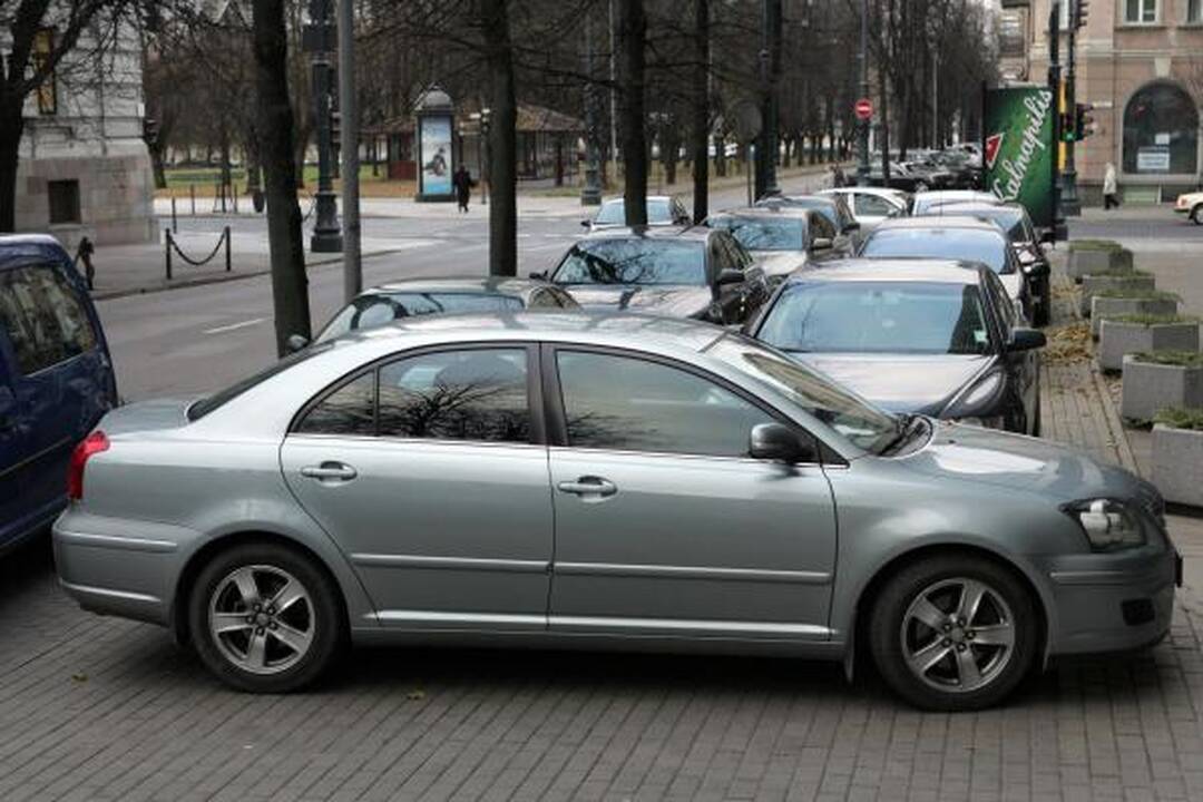 Prie ministerijos - prabangių tarnybinių mašinų paradas