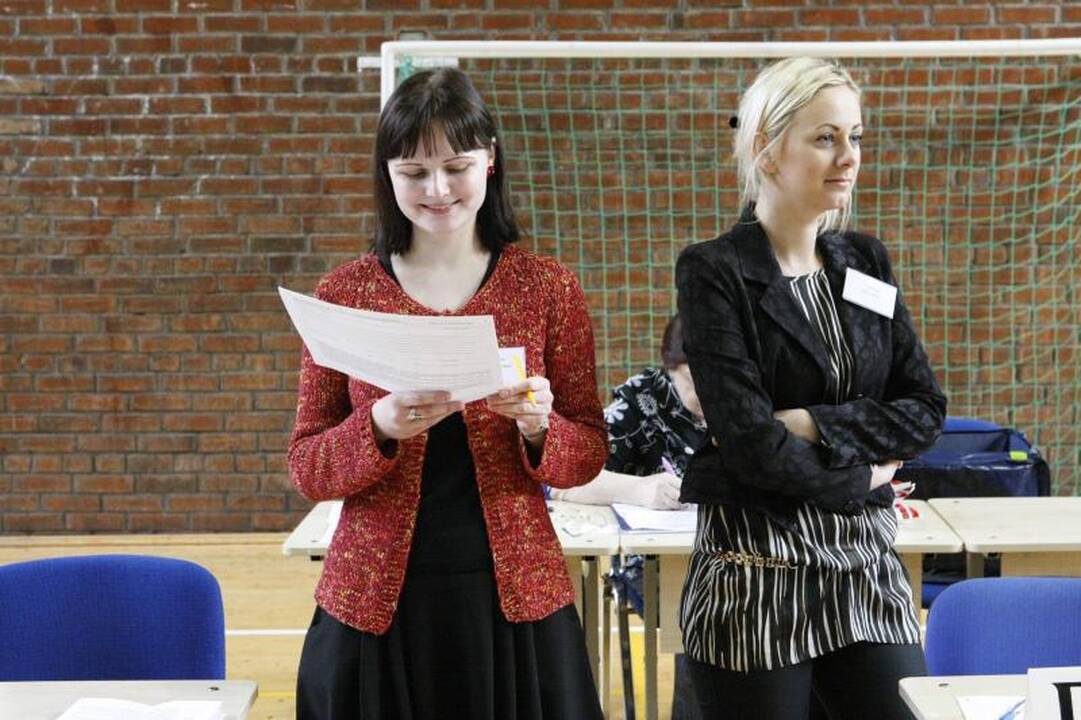 Iš lietuvių kalbos egzamino - tiesiai į ligoninę
