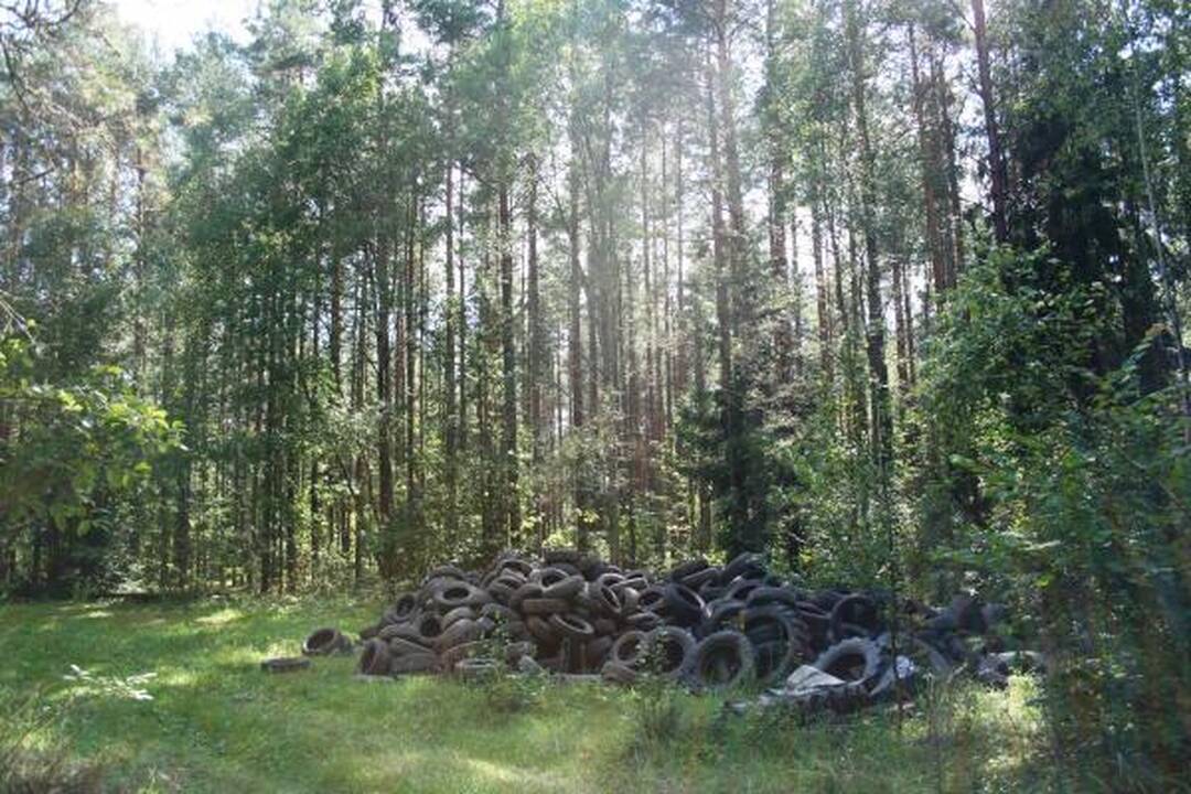 Miške – padangų sąvartynas (papildyta)