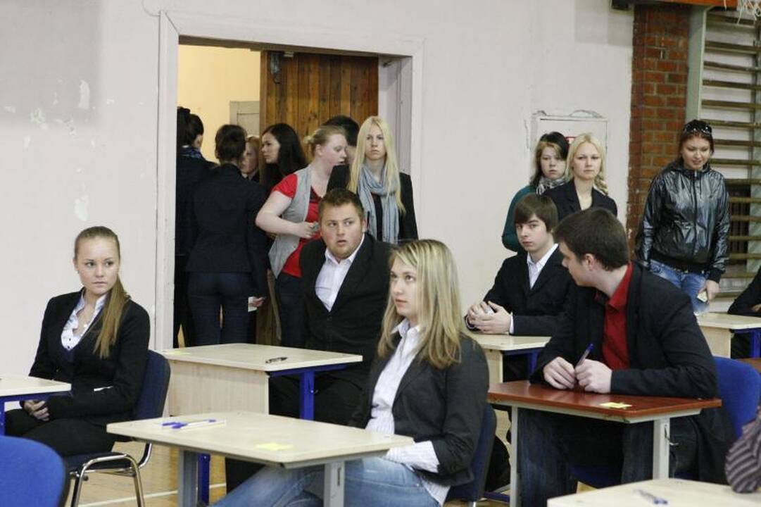 Iš lietuvių kalbos egzamino - tiesiai į ligoninę