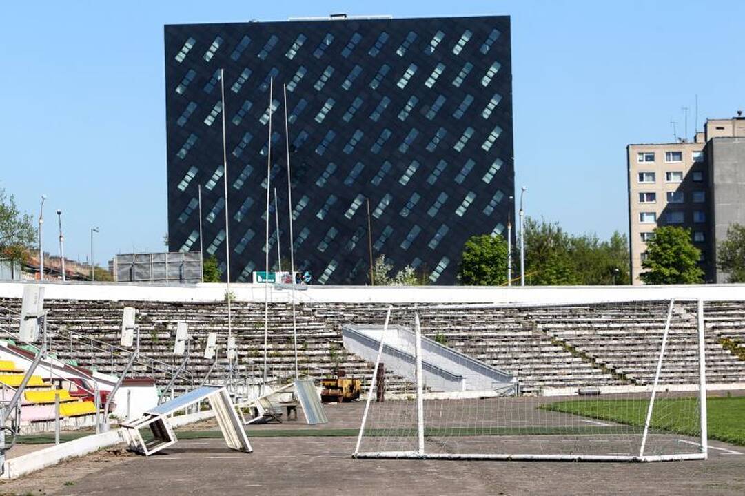 Vandalai nuniokojo Vilniaus „Žalgirio“ stadioną