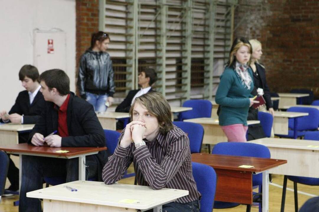 Iš lietuvių kalbos egzamino - tiesiai į ligoninę