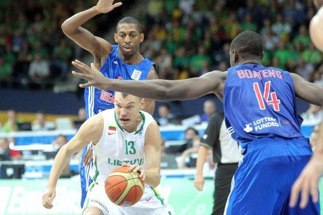 Pirmasis iššūkis: Lietuva - Didžioji Britanija 80:69