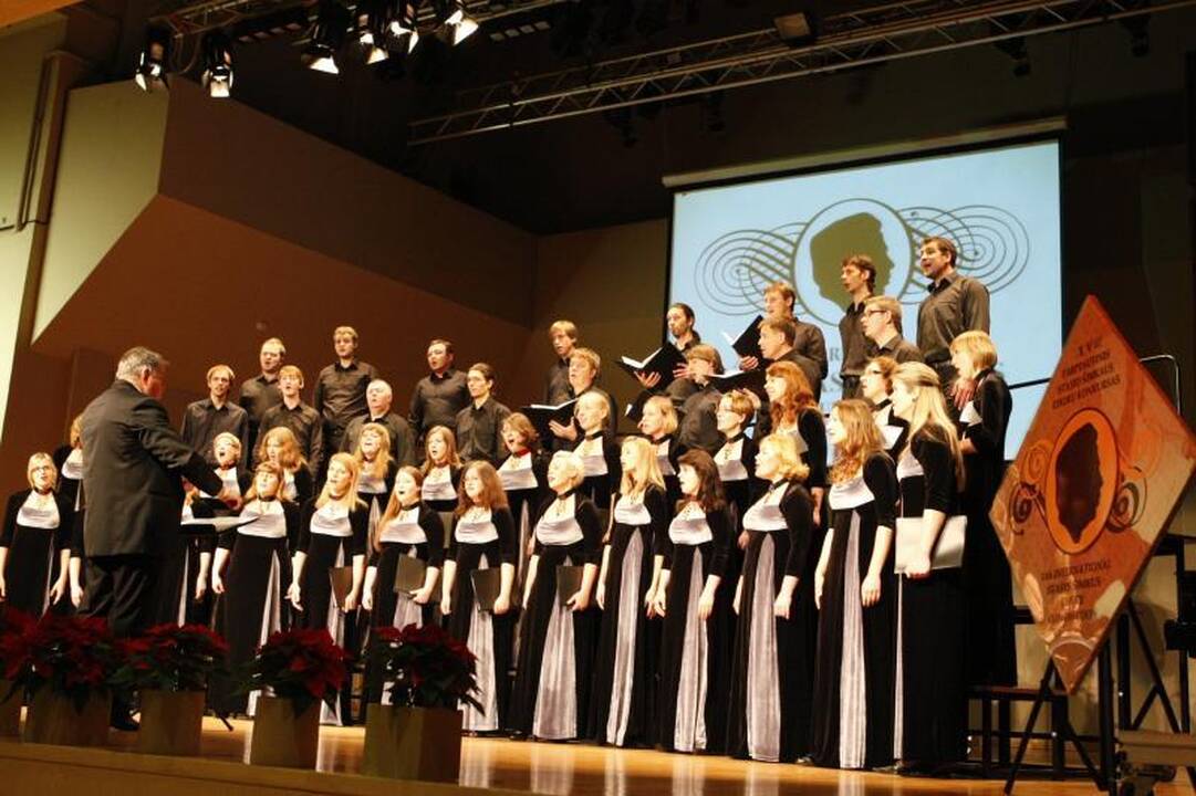 Stasio Šimkaus chorų konkurse triumfavo latviai