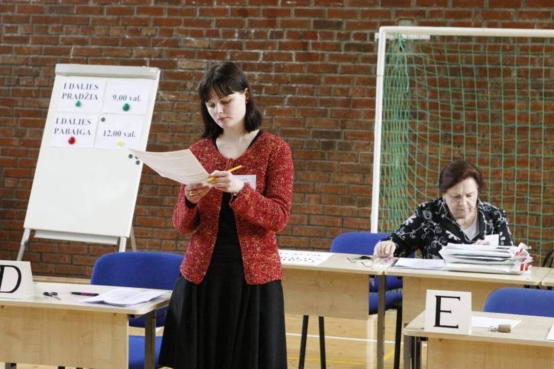 Iš lietuvių kalbos egzamino - tiesiai į ligoninę