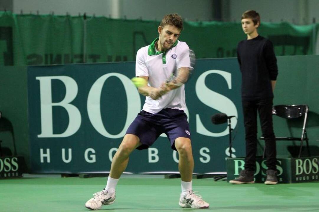 Draugiškame susitikime R.Berankis įveikė L.Grigelį