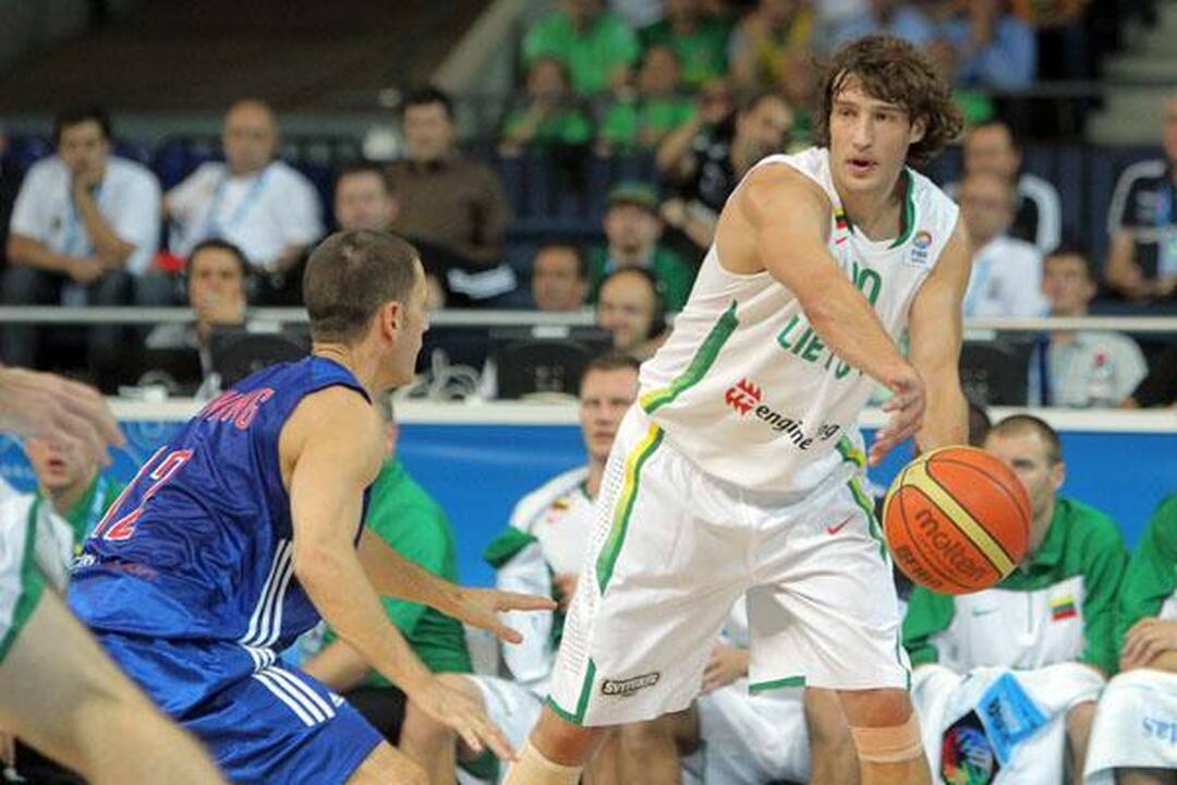 Pirmasis iššūkis: Lietuva - Didžioji Britanija 80:69