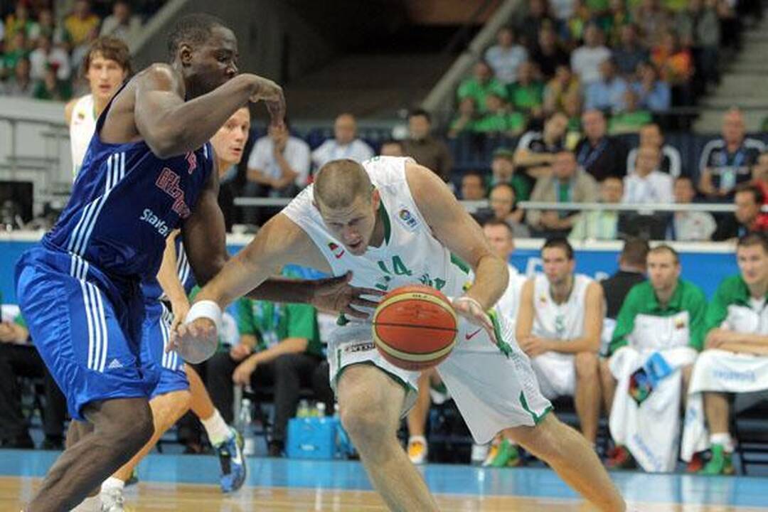 Pirmasis iššūkis: Lietuva - Didžioji Britanija 80:69