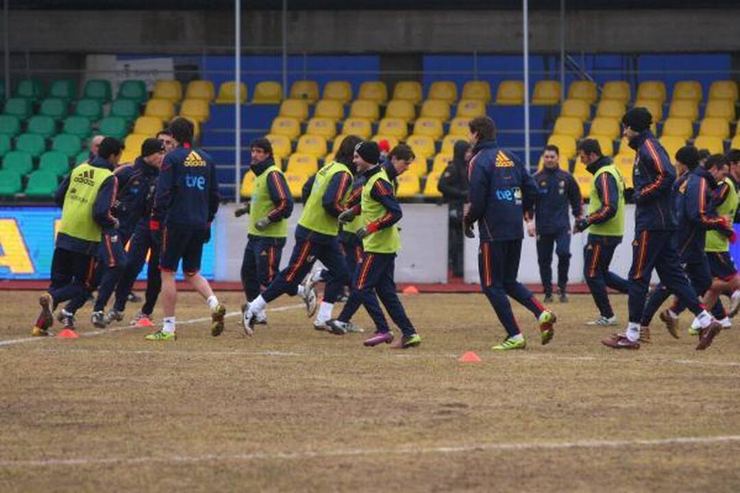 Pasaulio futbolo čempionai: žaisti Kauno stadione - kaip paplūdimyje