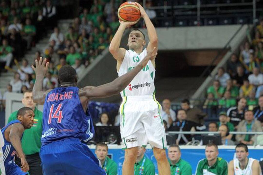 Pirmasis iššūkis: Lietuva - Didžioji Britanija 80:69