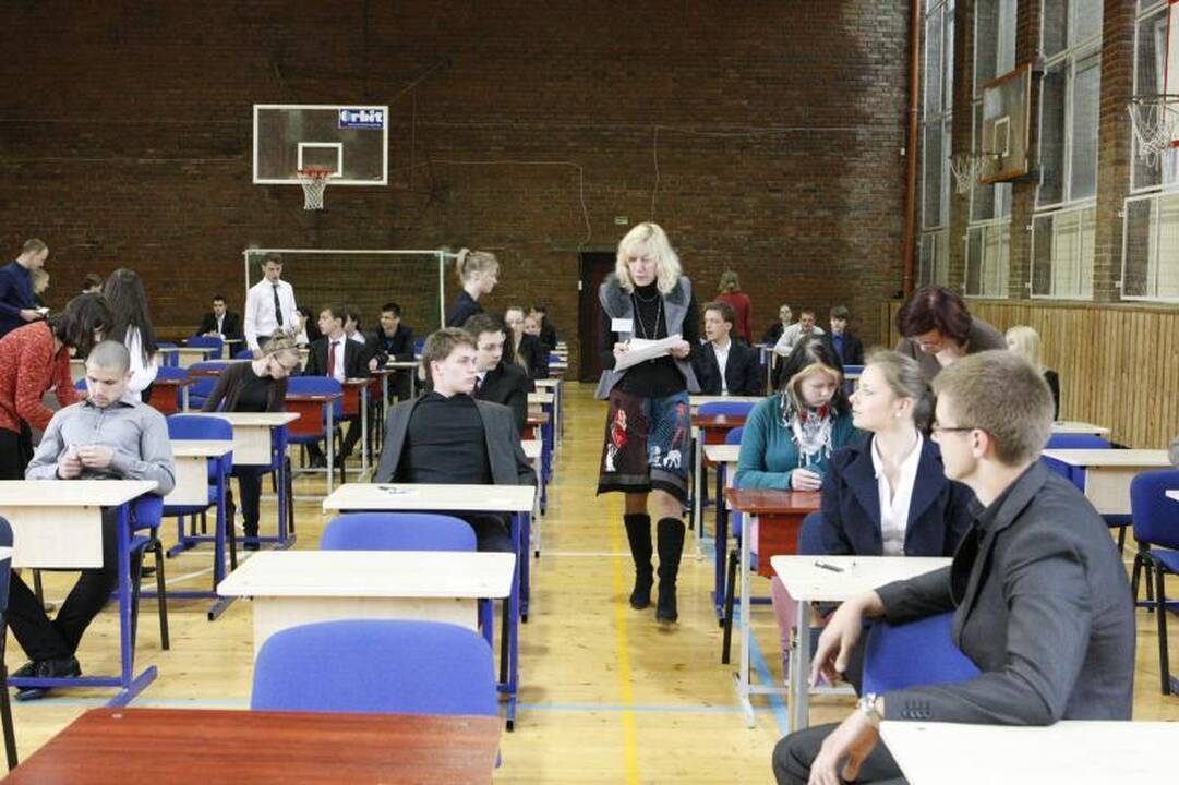 Iš lietuvių kalbos egzamino - tiesiai į ligoninę