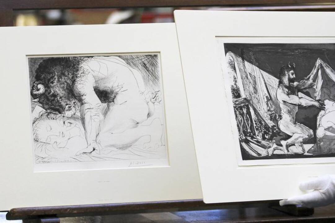 Britų muziejų pasiekė 1,5 milijonų vertės P. Picasso graviūros
