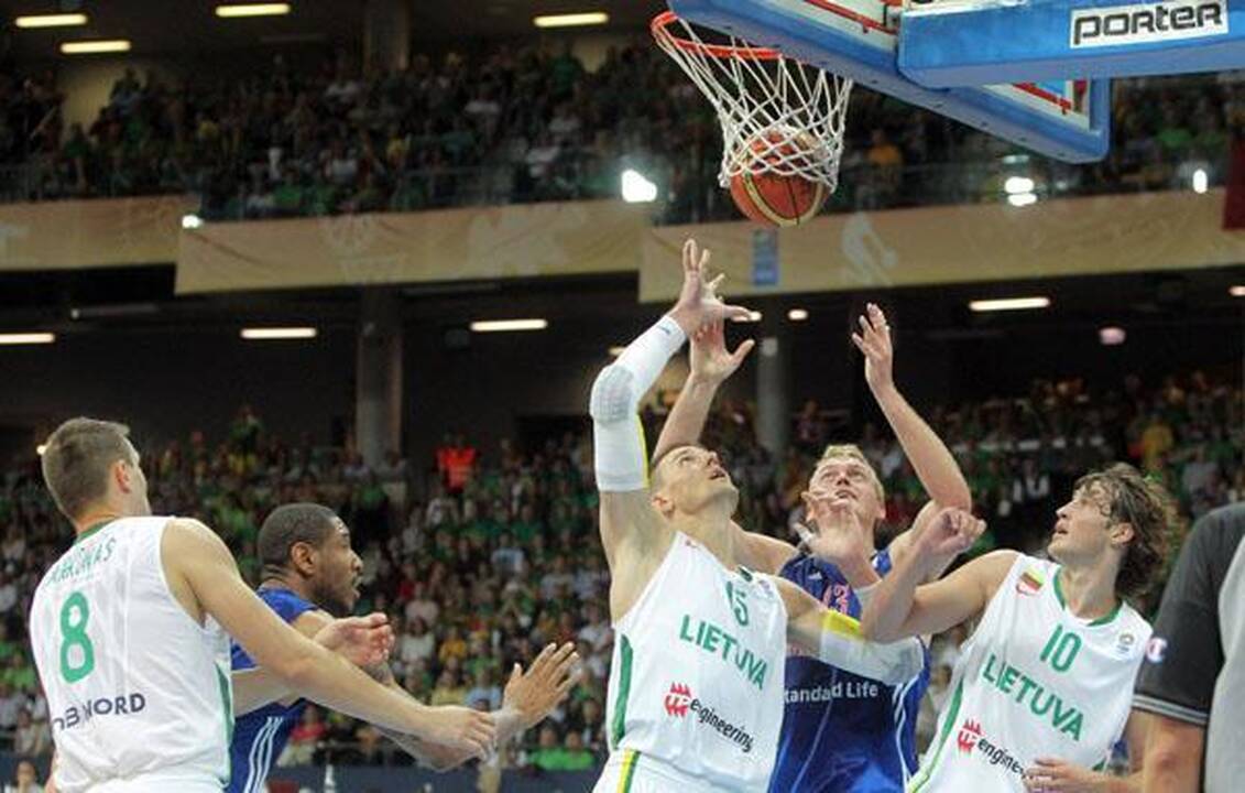 Pirmasis iššūkis: Lietuva - Didžioji Britanija 80:69