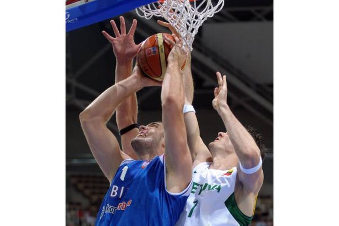 Košmaras su košmariška pabaiga: Lietuva-Serbija 79:89